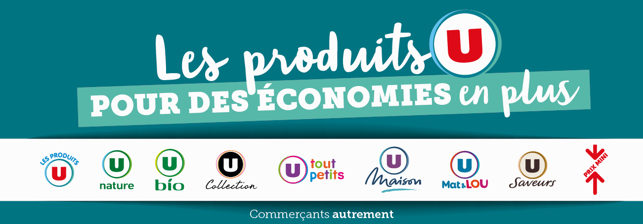 Les produits U pour des économies en plus